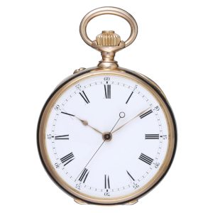 Swiss gold independent centre seconds lever Circa 1890
