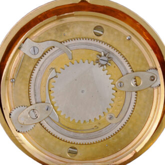 Swiss gold lever with double sided calendar Circa 1890 Swiss gold lever with double sided calendar Circa 1890