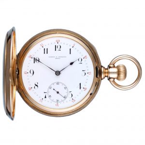 Gold lever pocket watch by Vacheron and Constantin Circa 1895