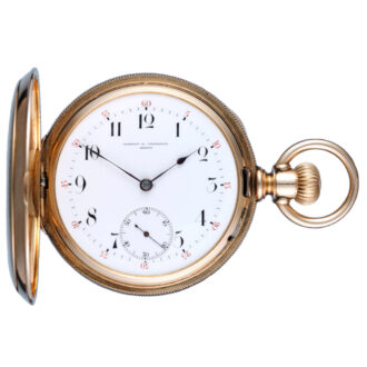 Gold lever pocket watch by Vacheron and Constantin Circa 1895 Gold lever pocket watch by Vacheron and Constantin Circa 1895