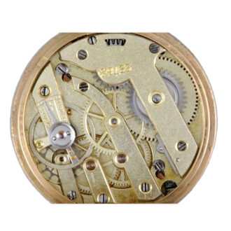Swiss gold and enamel pendant watch with brooch Circa 1900