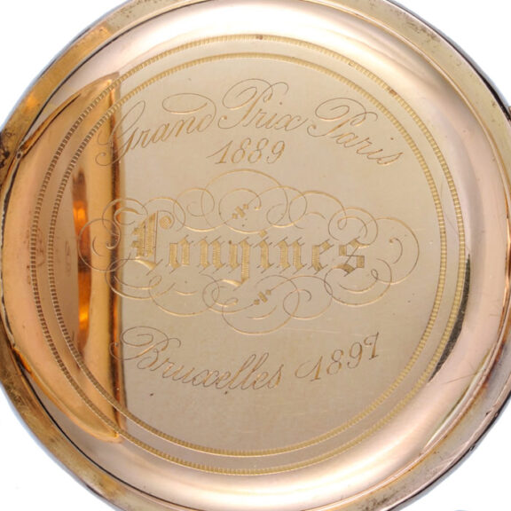 A Swiss lever pocket watch in a gold open face case Circa 1900 A Swiss lever pocket watch in a gold open face case Circa 1900