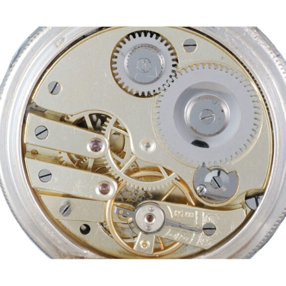 Unusually small Swiss cylinder watch with digital dial Circa 1900 Unusually small Swiss cylinder watch with digital dial Circa 1900