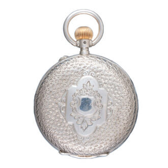 Unusually small Swiss cylinder watch with digital dial Circa 1900 Unusually small Swiss cylinder watch with digital dial Circa 1900