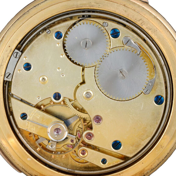Swiss gilt-metal minute repeating lever watch Circa 1900 Swiss gilt-metal minute repeating lever watch Circa 1900