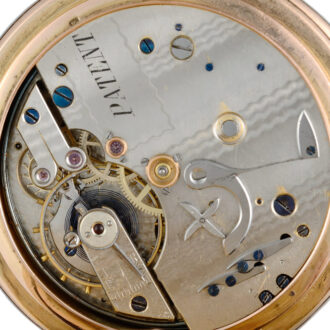 Swiss gold quarter repeating erotic lever pocket watch circa 1900 Swiss gold quarter repeating erotic lever pocket watch circa 1900