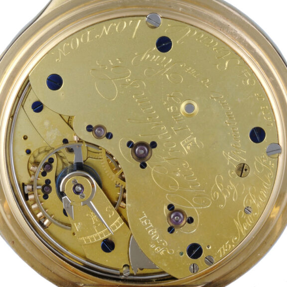English minute repeating lever in gold full hunter case Circa 1906 English minute repeating lever in gold full hunter case Circa 1906