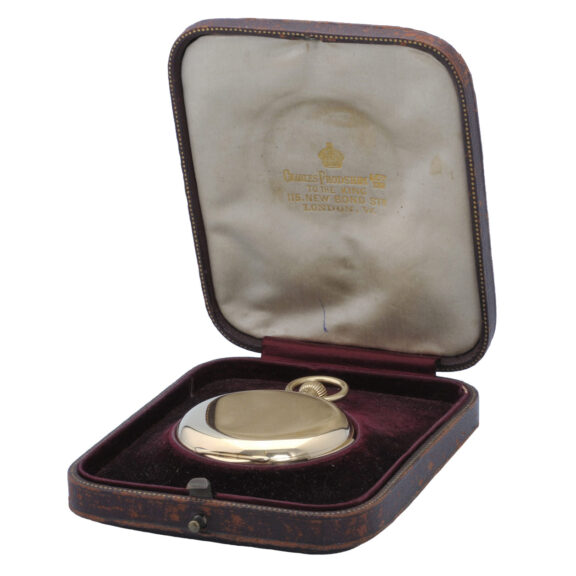 English minute repeating lever in gold full hunter case Circa 1906 English minute repeating lever in gold full hunter case Circa 1906