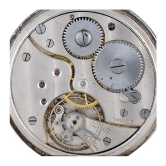 Swiss silver half hunting cased lever pocket watch Circa 1917 Swiss silver half hunting cased lever pocket watch Circa 1917