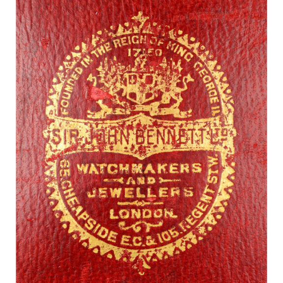 A Swiss lever in a gold engine turned half hunter case Circa 1918 A Swiss lever in a gold engine turned half hunter case Circa 1918