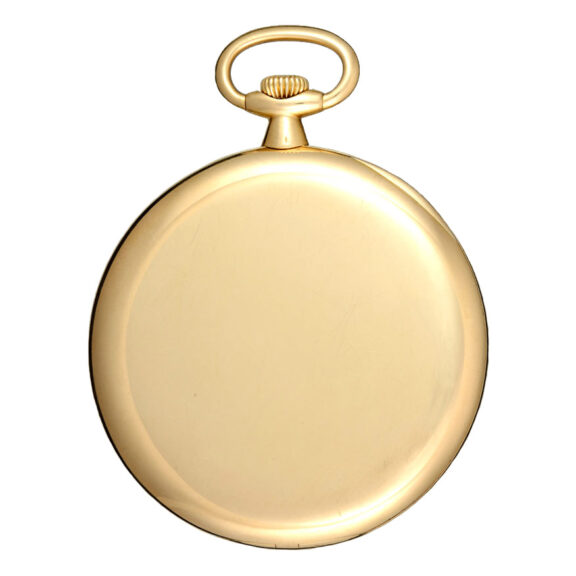 Swiss lever by Patek Philippe in a gold open face case Circa 1920 Swiss lever by Patek Philippe in a gold open face case Circa 1920