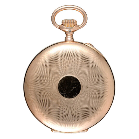 A lever pocket watch by IWC in a gold open face case Circa 1920 A lever pocket watch by IWC in a gold open face case Circa 1920