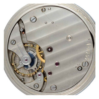 Large Swiss lever deck watch in signed fitted case Circa 1935