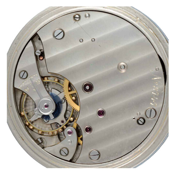 Large Swiss lever deck watch in signed fitted case Circa 1935 Large Swiss lever deck watch in signed fitted case Circa 1935