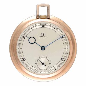 A Swiss lever dress watch in a gold open faced case Circa 1940
