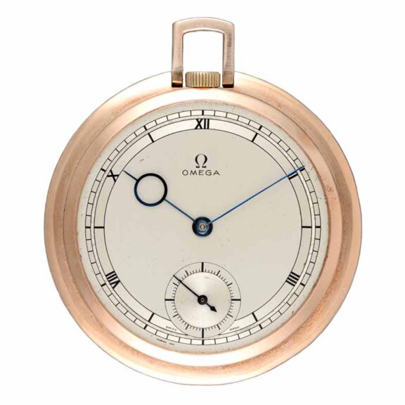 A Swiss lever dress watch in a gold open faced case Circa 1940