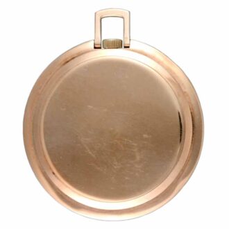 A Swiss lever dress watch in a gold open face case Circa 1940