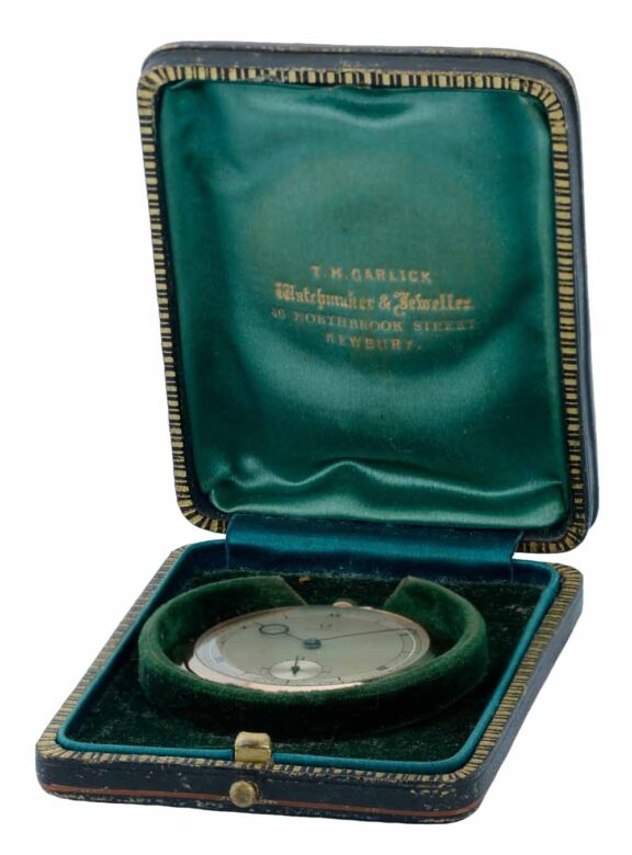 A Swiss lever dress watch in a gold open face case Circa 1940 A Swiss lever dress watch in a gold open face case Circa 1940