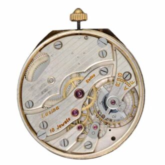 A Swiss gold and enamel lever dress watch and chain Circa 1920