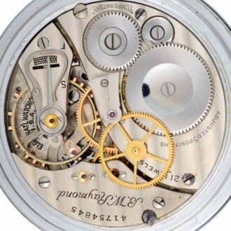 American centre seconds lever deck watch and case Circa 1942
