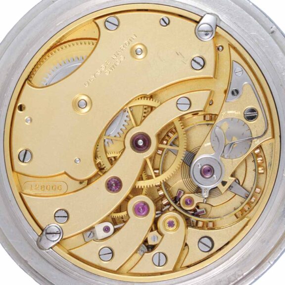 A Swiss lever deck watch with power reserve indication Circa 1960 A Swiss lever deck watch with power reserve indication Circa 1960