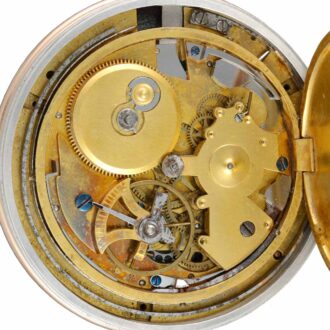 A French quarter repeating cylinder watch by Leroy Circa 1780 A French quarter repeating cylinder watch by Leroy Circa 1780