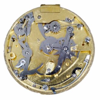 A very rare French Sully escapement quarter repeater Circa 1780