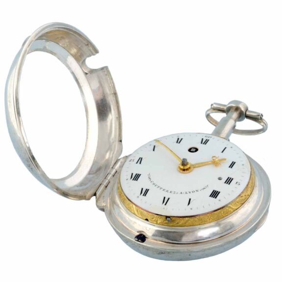 A very rare French Sully escapement quarter repeater Circa 1780 A very rare French Sully escapement quarter repeater Circa 1780