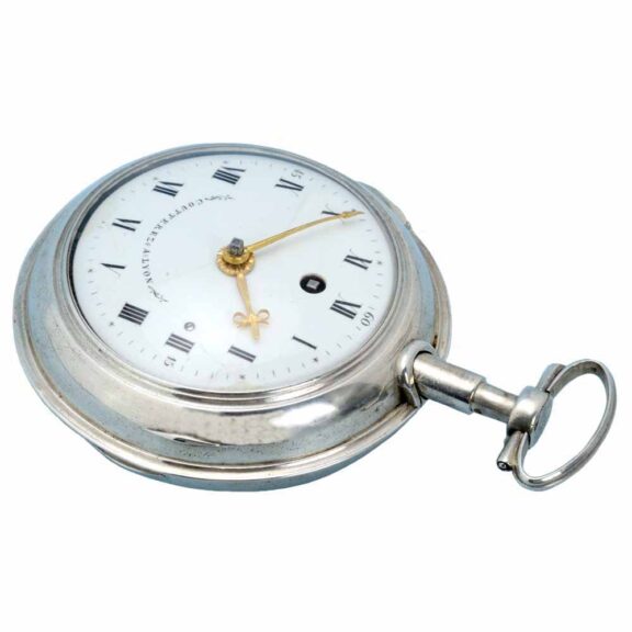 A very rare French Sully escapement quarter repeater Circa 1780 A very rare French Sully escapement quarter repeater Circa 1780