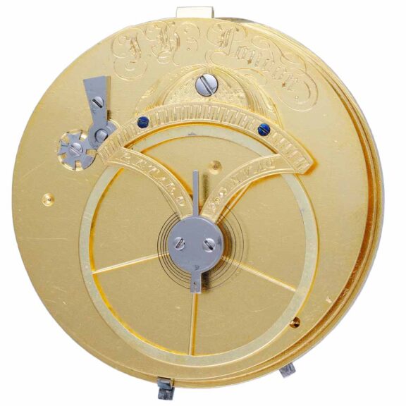 Very rare French double wheel Debaufre escapement Circa 1790 Very rare French double wheel Debaufre escapement Circa 1790