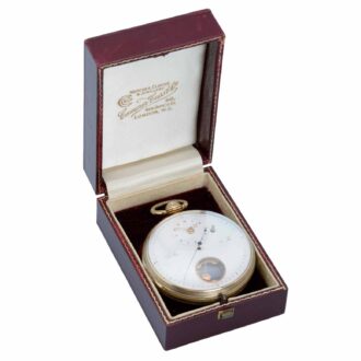 Very rare French double wheel Debaufre escapement Circa 1790
