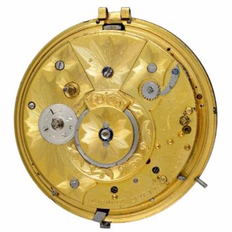 English silver pair cased quarter repeater with date Circa 1810