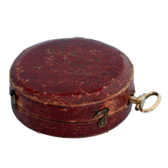 A verge in an unusual gold and enamel consular case Circa 1790