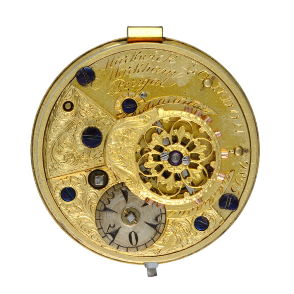 A triple cased gold and enamel Turkish market watch Circa 1795 A triple cased gold and enamel Turkish market watch Circa 1795