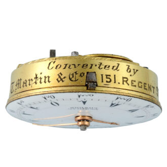 A triple cased gold and enamel Turkish market watch Circa 1795