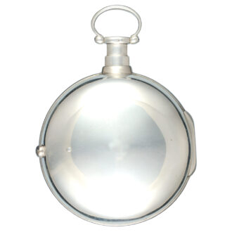 An English cylinder by Brockbanks in silver pair cases Circa 1813