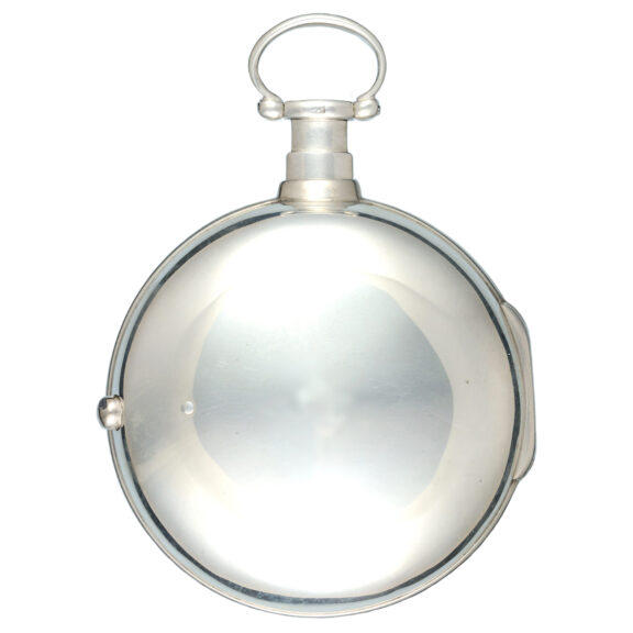 An English cylinder by Brockbanks in silver pair cases Circa 1813 An English cylinder by Brockbanks in silver pair cases Circa 1813