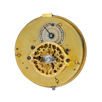 Swiss gold, enamel, and pearl set verge watch Circa 1820