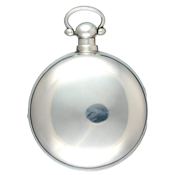 An English rack lever pocket watch in silver pair cases Circa 1820 An English rack lever pocket watch in silver pair cases Circa 1820