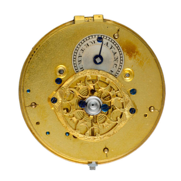 French gold turquoise set hunting cased verge watch Circa 1820 French gold turquoise set hunting cased verge watch Circa 1820