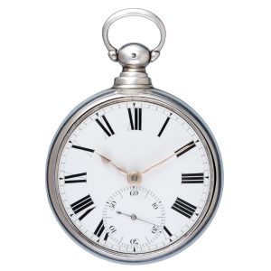 English Massey I lever pocket watch in silver pair cases Circa 1823