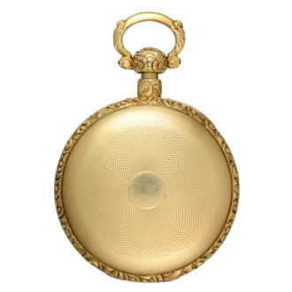 Gold English quarter repeating cylinder pocket watch Circa 1823 Gold English quarter repeating cylinder pocket watch Circa 1823