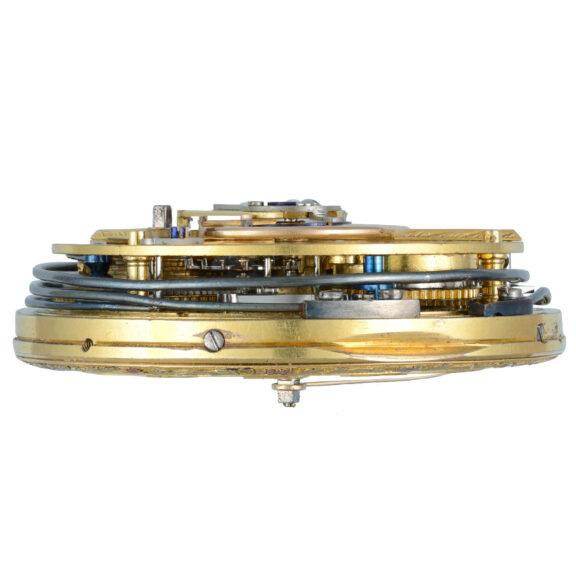 Gold English quarter repeating cylinder pocket watch Circa 1823 Gold English quarter repeating cylinder pocket watch Circa 1823