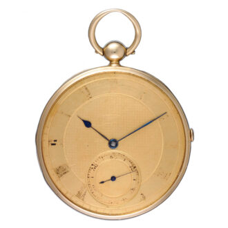 A gold quarter repeating duplex influenced by Breguet Circa 1829