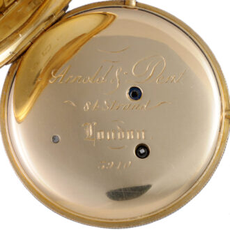 A gold quarter repeating duplex influenced by Breguet Circa 1829
