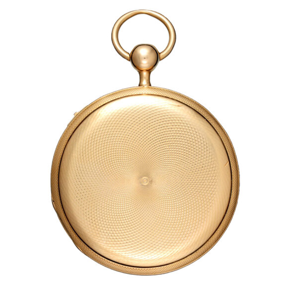 A Swiss quarter repeating ruby cylinder by Courvoisier Circa 1830 A Swiss quarter repeating ruby cylinder by Courvoisier Circa 1830