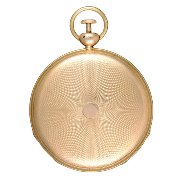 French gold quarter repeating cylinder pocket watch Circa 1830 French gold quarter repeating cylinder pocket watch Circa 1830