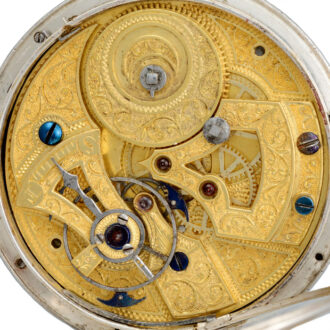Swiss centre seconds duplex for Chinese market Circa 1850 Swiss centre seconds duplex for Chinese market Circa 1850
