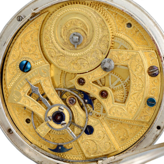 Swiss centre seconds duplex for Chinese market Circa 1850 Swiss centre seconds duplex for Chinese market Circa 1850