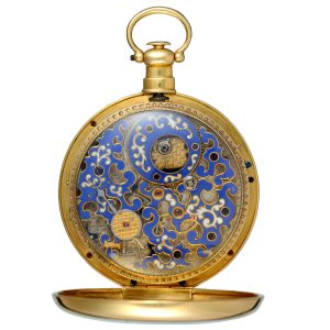 Swiss gold duplex made for the Chinese market Circa 1860
